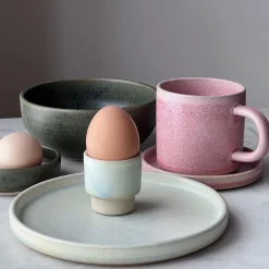 Julie Damhus Studio Oda Æggebæger Mint^ Keramik & Porcelæn