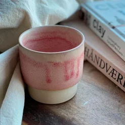 Julie Damhus Studio Oda Krus Rosa^ Keramik & Porcelæn