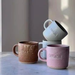 Julie Damhus Studio Oda Mormor Kop Mint^ Keramik & Porcelæn