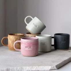 Julie Damhus Studio Oda Mor Kop Brun^ Køkken|Keramik & Porcelæn