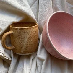 Julie Damhus Studio Oda Skål Mellem Rosa^ Køkken|Keramik & Porcelæn
