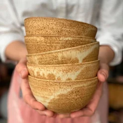 Julie Damhus Studio Oda Skål Mellem Brun^ Skåle & Bakker|Køkken