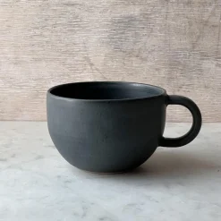 Julie Damhus Studio Oda Tekop Med Hank Blå^ Keramik & Porcelæn