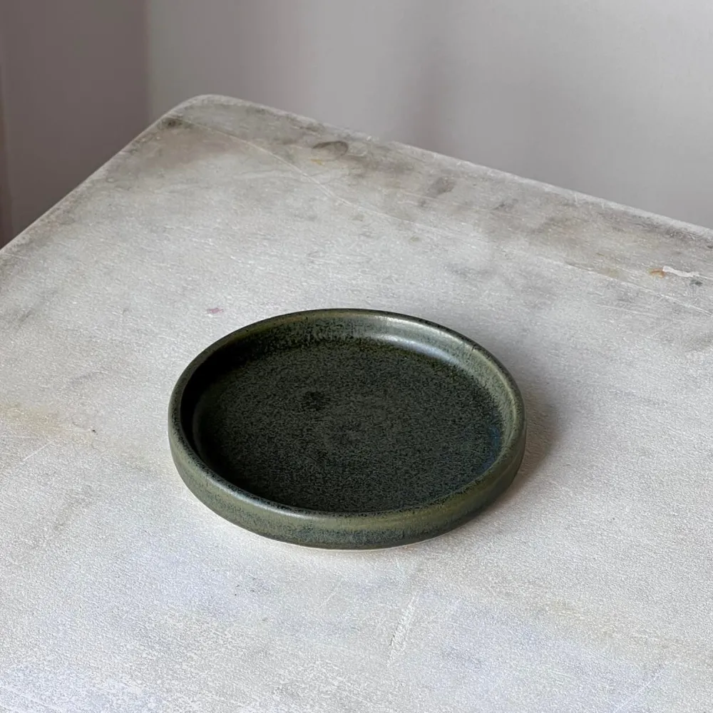 Julie Damhus Studio Oda Tallerken Mini Grøn^ Køkken|Keramik & Porcelæn