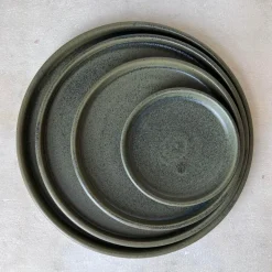 Julie Damhus Studio Oda Tallerken Mini Grøn^ Køkken|Keramik & Porcelæn