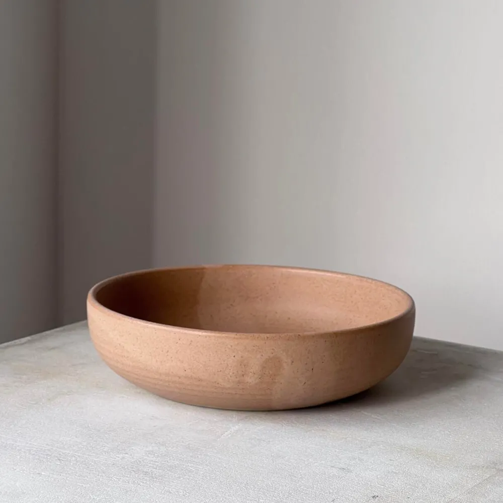 Julie Damhus Studio Oktober Skål Stor Latte^ Køkken|Keramik & Porcelæn