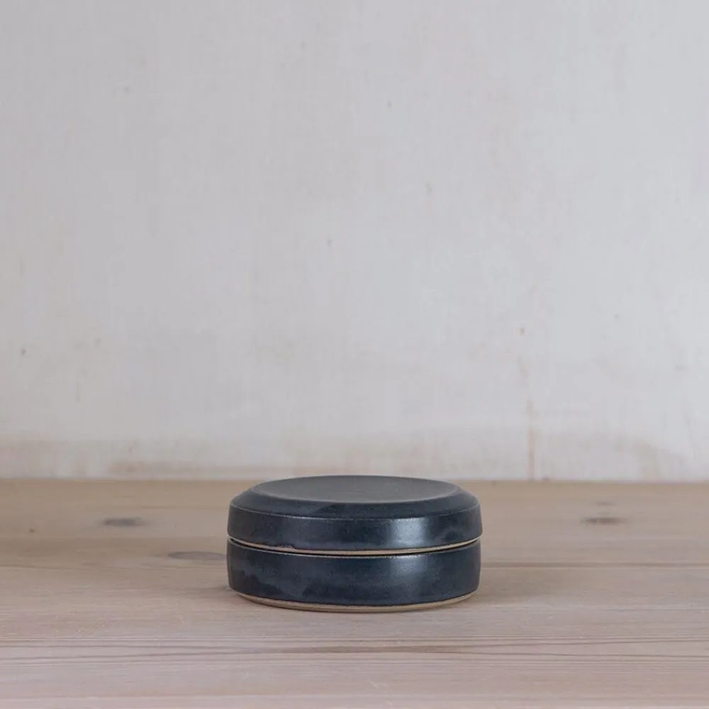 Julie Damhus Studio Smykkeskrin Lille Blå^ Æsker|Keramik & Porcelæn