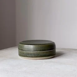 Julie Damhus Studio Smykkeskrin Lille Grøn^ Æsker|Keramik & Porcelæn