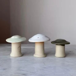 Julie Damhus Studio Svamp Grøn (Lille, Mellem, Stor)^ Julepynt|Juleborddækning