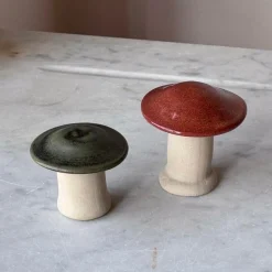 Julie Damhus Studio Svamp Grøn (Lille, Mellem, Stor)^ Julepynt|Juleborddækning