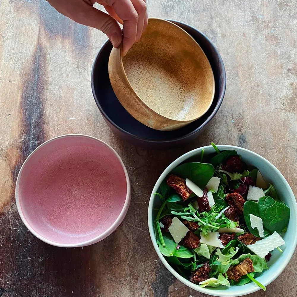 Julie Damhus Studio Toto Skål Mellem Brun^ Køkken|Keramik & Porcelæn