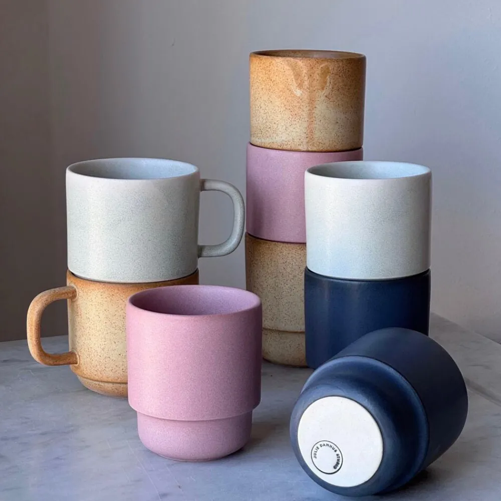 Julie Damhus Studio Toto Krus Blå^ Keramik & Porcelæn