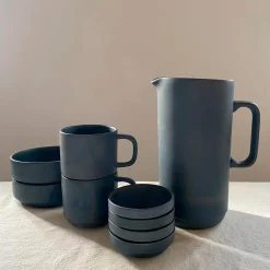 Julie Damhus Studio Toto Kande Blå^ Køkken|Keramik & Porcelæn