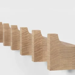 Kristina Dam Studio Column Coat Rack Long Light Oiled Oak^ Knager & Greb|Entré