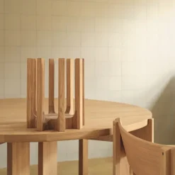 Kristina Dam Studio Column Bowl Warm Lacquered Oak^ Andet Boligtilbehør