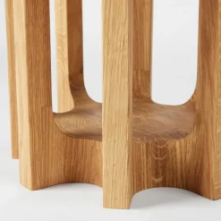 Kristina Dam Studio Column Bowl Warm Lacquered Oak^ Andet Boligtilbehør