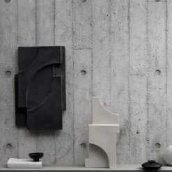 Kristina Dam Studio Serif Relief^ Andet Boligtilbehør|Keramik & Porcelæn