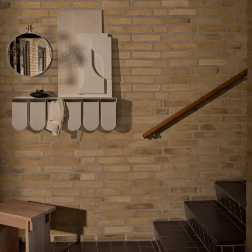 Kristina Dam Studio Serif Relief Small^ Andet Boligtilbehør