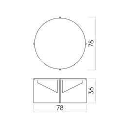 Kristina Dam Studio Simple XL Table Warm Lacquered Oak^ Borde