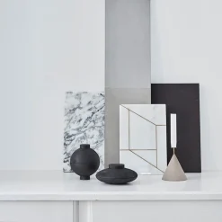 Kristina Dam Studio Kristina Dam Wooden Sphere Bowl Black^ Æsker|Skåle & Bakker