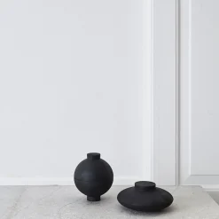 Kristina Dam Studio Kristina Dam Wooden Sphere Bowl Black^ Æsker|Skåle & Bakker