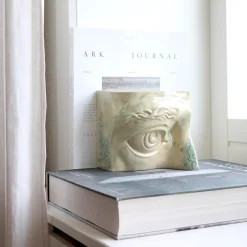Laoru Laoru Bookend Right Eye Crystal Green^ Andet Boligtilbehør|Keramik & Porcelæn