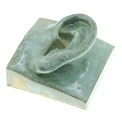 Laoru Laoru Left Ear Relief Copper Green^ Keramik & Porcelæn