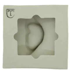 Laoru Laoru Left Ear Relief Copper Green^ Keramik & Porcelæn