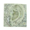 Laoru Laoru Left Ear Relief Crystal Green^ Keramik & Porcelæn