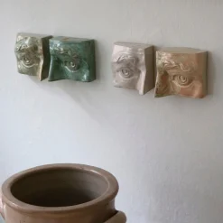 Laoru Laoru Left Eye Relief Copper Green^ Keramik & Porcelæn