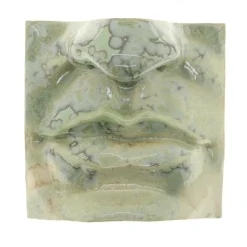 Laoru Laoru Mouth II Relief Crystal Green^ Keramik & Porcelæn