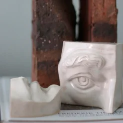 Laoru Laoru Right Eye Relief Antique White^ Keramik & Porcelæn