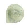 Laoru Laoru Rounded Eye Left Relief Crystal Green^ Keramik & Porcelæn
