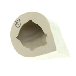 Laoru Laoru Rounded Eye Left Relief Crystal Green^ Keramik & Porcelæn