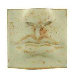 Laoru Laoru Square Mouth I Relief Warm Sand^ Andet Boligtilbehør|Keramik & Porcelæn