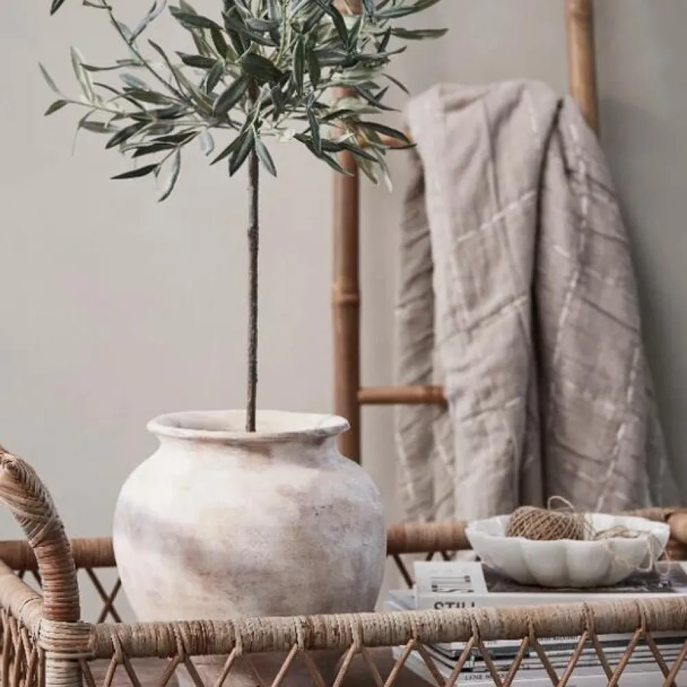 Lene Bjerre Design Flora Olive Tree Green Medium^ Andet Boligtilbehør|Kunstige Blomster