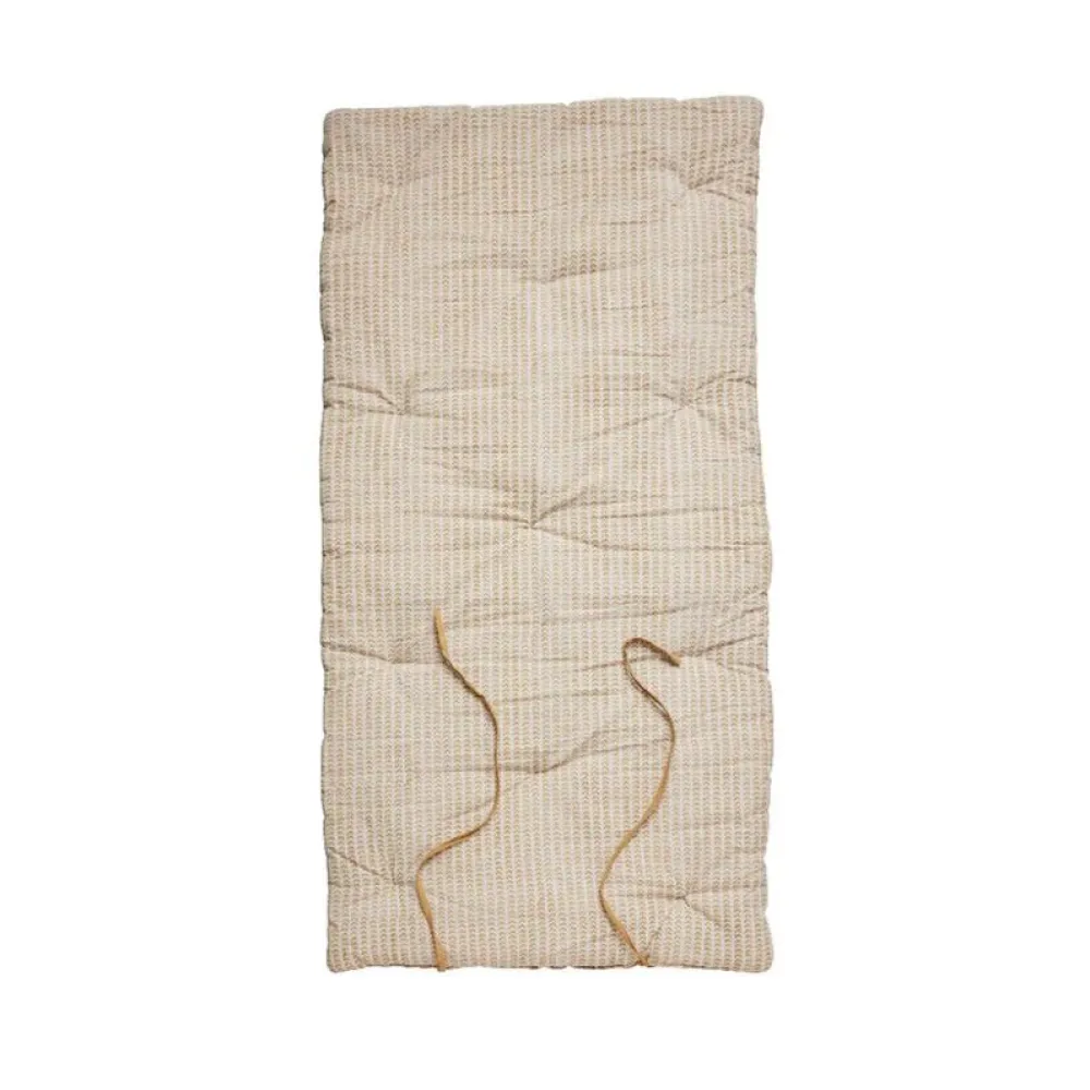 Lene Bjerre Design Ivenne Mattress Ochre/Linen Small^ Udendørs