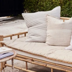 Lene Bjerre Design Ivenne Mattress Ochre/Linen Small^ Udendørs