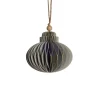 Lene Bjerre Design Paline Ornament Light Grey/Silver No. 1^ Juletræspynt|Julepynt