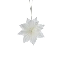 Lene Bjerre Design Palisia Ornament Flower Off White^ Julepynt