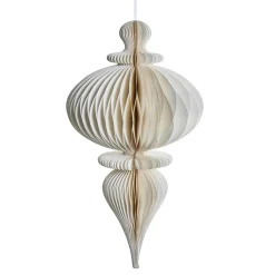 Lene Bjerre Design Poelle Ornament Off White No. 5^ Julepynt