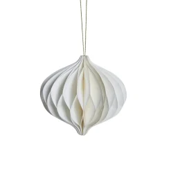 Lene Bjerre Design Poelle Ornament Off White No. 3^ Juletræspynt|Julepynt