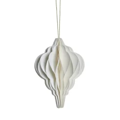 Lene Bjerre Design Poelle Ornament Off White No. 1^ Juletræspynt|Julepynt