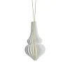Lene Bjerre Design Poelle Ornament Off White No. 2^ Juletræspynt|Julepynt