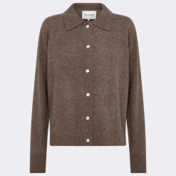 Leveté Room Eloise 12 Pullover Brown^Dame Overdele