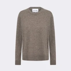 Leveté Room Eloise 2 Strik Brun^Dame Overdele