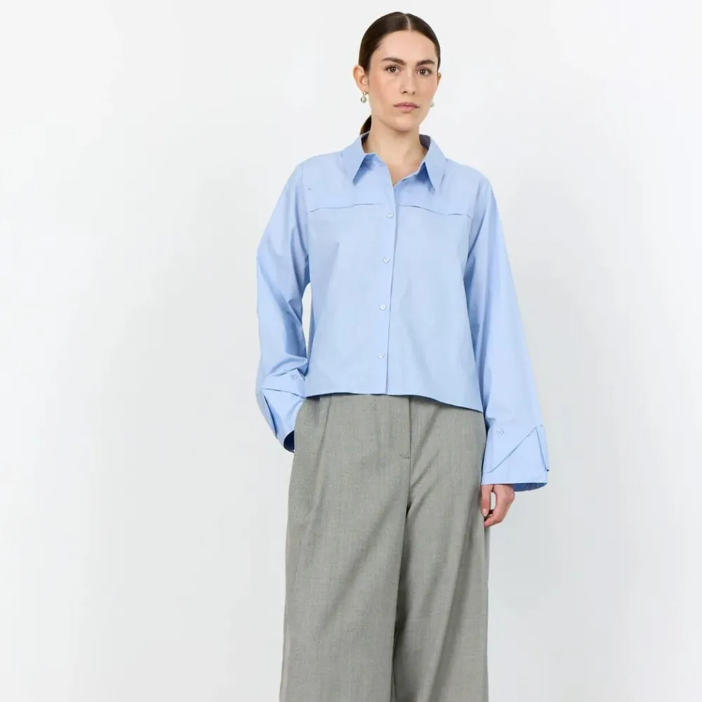 Leveté Room Kia 4 Shirt Light Blue^Dame Overdele