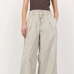 Leveté Room Lucilla 1 Bukser Mørk Brun^Dame Underdele