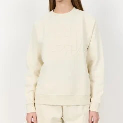 Leveté Room Nuka 11 Sweatshirt Creme^Dame Overdele