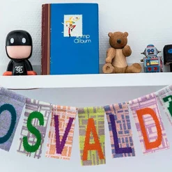 Linedyr Bogstaver^Børn Børneværelse|Dekoration